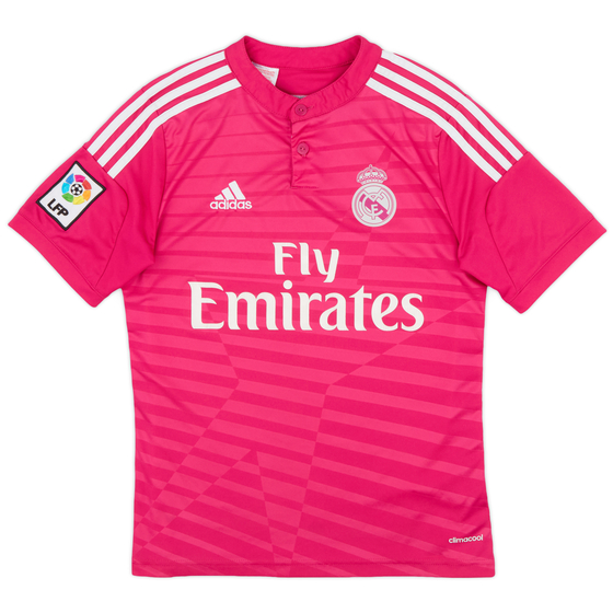 2014-15 Real Madrid Away Shirt - 7/10 - (L.Boys)