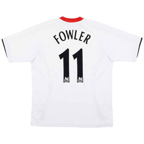 2005-06 Liverpool Away Shirt Fowler #11 - 8/10 - (L)