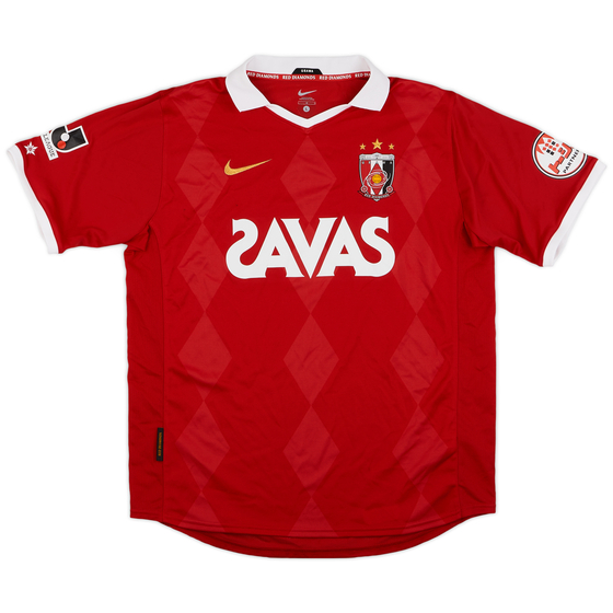 2010 Urawa Red Diamonds Home Shirt - 9/10 - (L)