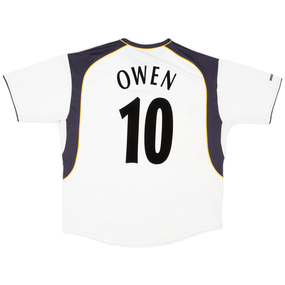 2001-03 Liverpool Away Shirt Owen #10 - 8/10 - (XL)