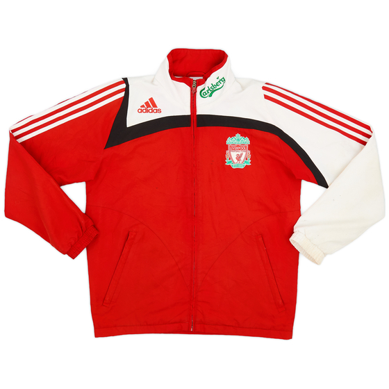 2007-08 Liverpool adidas Track Jacket - 6/10 - (L.Boys)