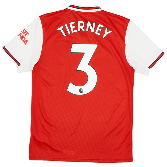 2019-20 Arsenal Home Shirt Tierney #3 - 8/10 - (S)