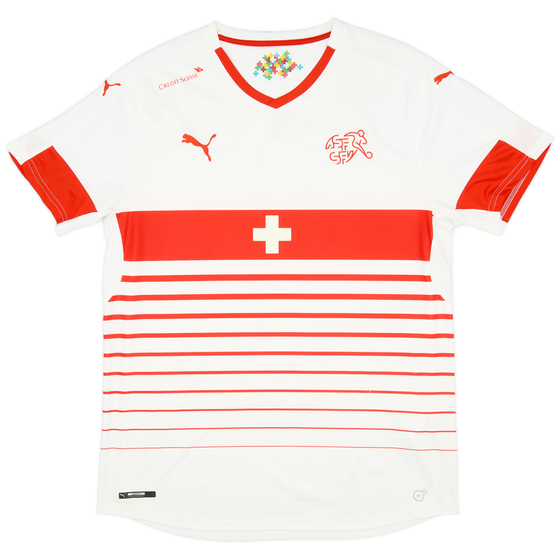2016-17 Switzerland Away Shirt - 9/10 - (XL)
