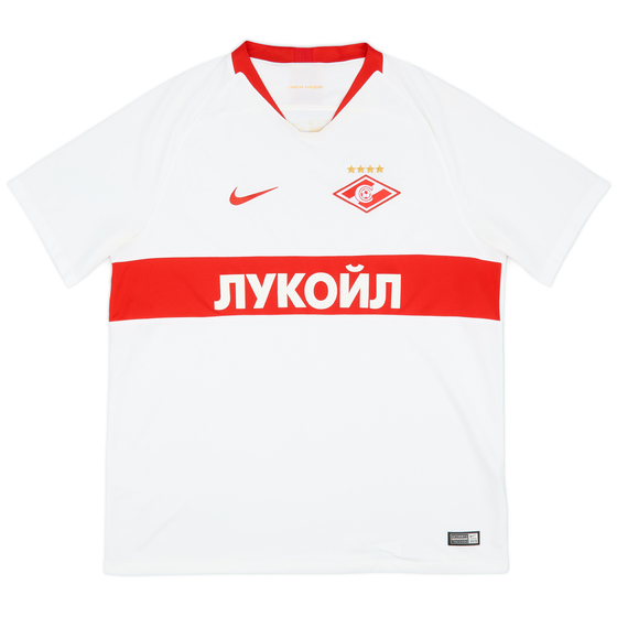 2018-19 Spartak Moscow Away Shirt - 9/10 - (XL)