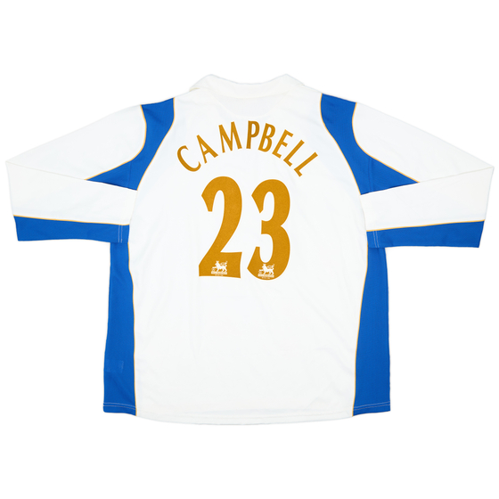 2006-07 Portsmouth Away L/S Shirt Campbell #23 - 9/10 - (XXL)