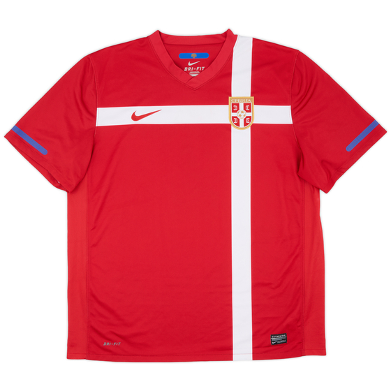 2010-11 Serbia Home Shirt - 8/10 - (XL)