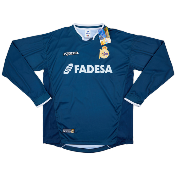 2003-04 Deportivo GK Shirt # - 5/10 - (M)