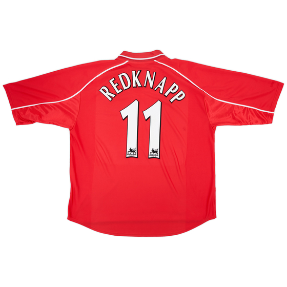 2000-02 Liverpool Home Shirt Redknapp #11 - 8/10 - (XXL)