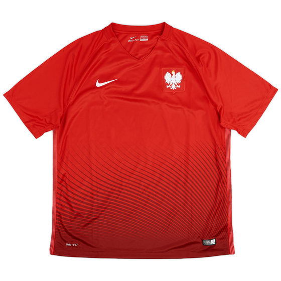 2016-17 Poland Away Shirt - 9/10 - (XL)