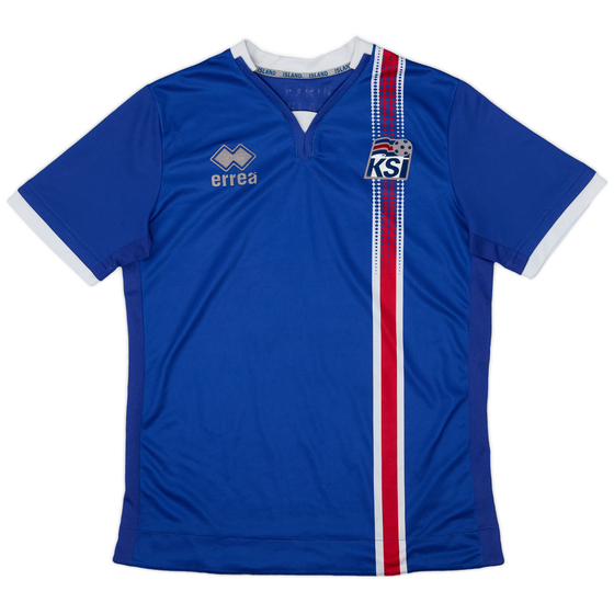 2016-18 Iceland Home Shirt - 5/10 - (S)