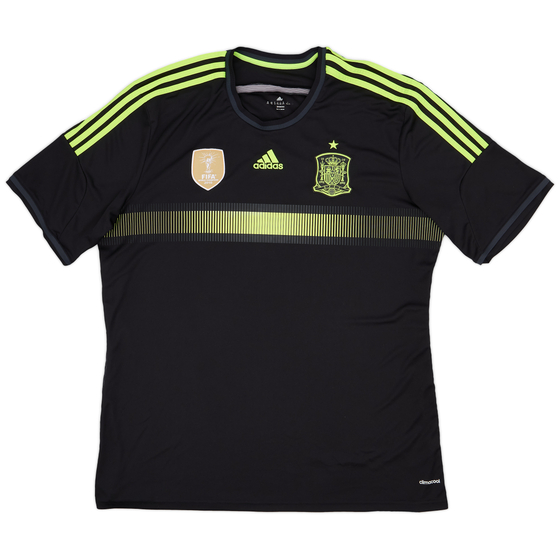2013-15 Spain Away Shirt - 9/10 - (XXL)