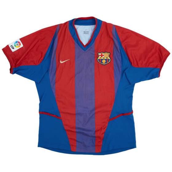 2002-03 Barcelona Home Shirt - 5/10 - (S)