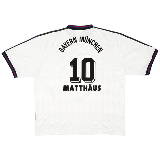 1996-98 Bayern Munich Away Shirt Matthaus #10 - 8/10 - (XXL)