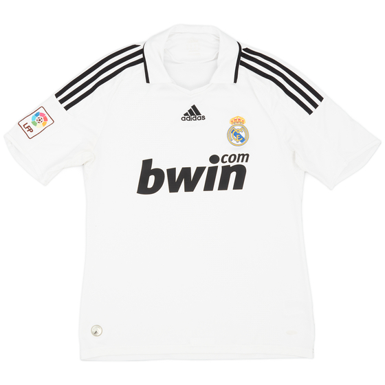 2008-09 Real Madrid Home Shirt - 9/10 - (M)