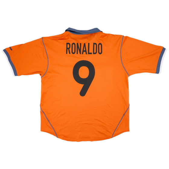 2000-01 Inter Milan Third Shirt Ronaldo #9 - 8/10 - (XL)