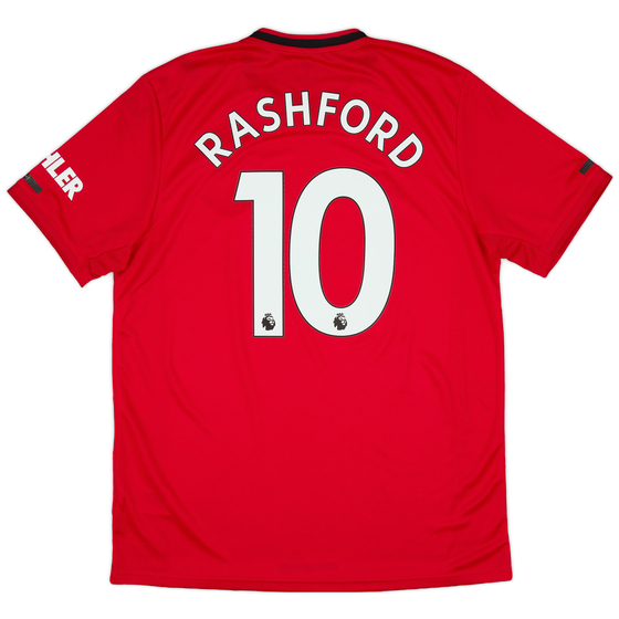 2019-20 Manchester United Home Shirt Rashford #10 (L)