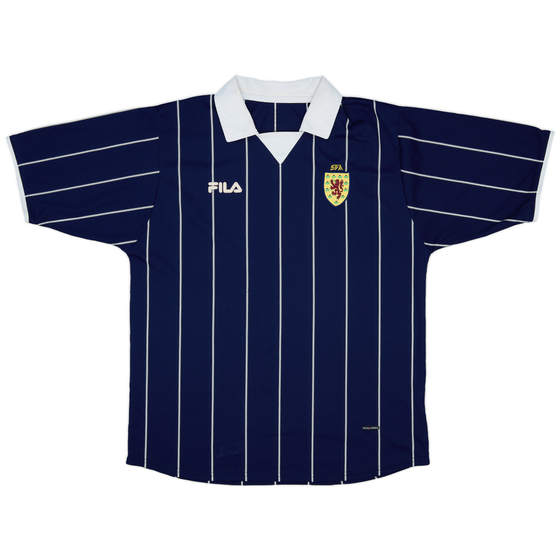 2002-03 Scotland Home Shirt - 8/10 - (XL)