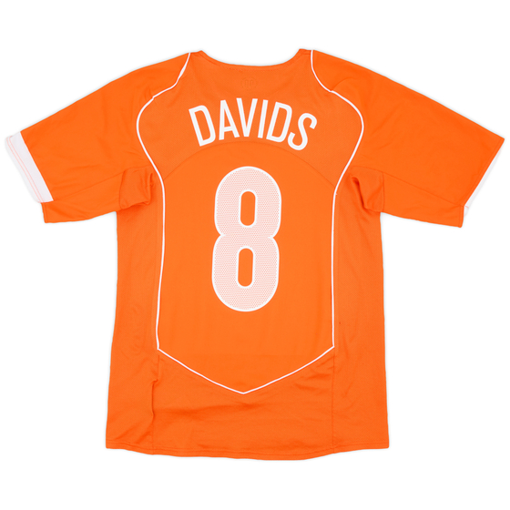 2004-06 Netherlands Home Shirt Davids #8 - 6/10 - (S)