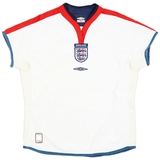 2003-05 England Home Shirt - 6/10 - (Women's M)
