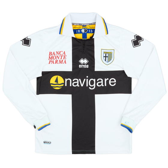 2010-11 Parma Home L/S Shirt #19 - 9/10 - (S)