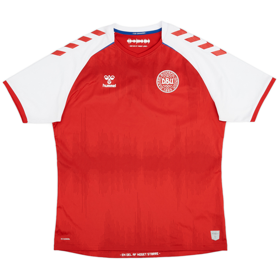 2021-22 Denmark Home Shirt - 8/10 - (XXL)