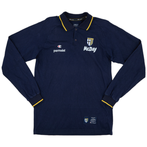 2000-01 Parma Champion L/S Polo Shirt - 7/10 - (L)
