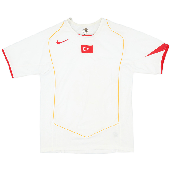 2004-06 Turkey Away Shirt - 7/10 - (XL.Boys)