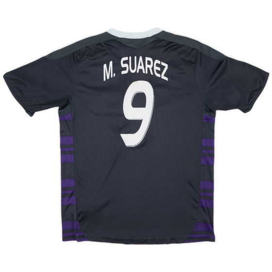 2009-10 Anderlecht Away Shirt M. Suarez #9 - 6/10 - (M.Boys)
