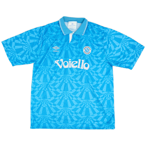 1991-93 Napoli Home Shirt #5 - 5/10 - (XL)