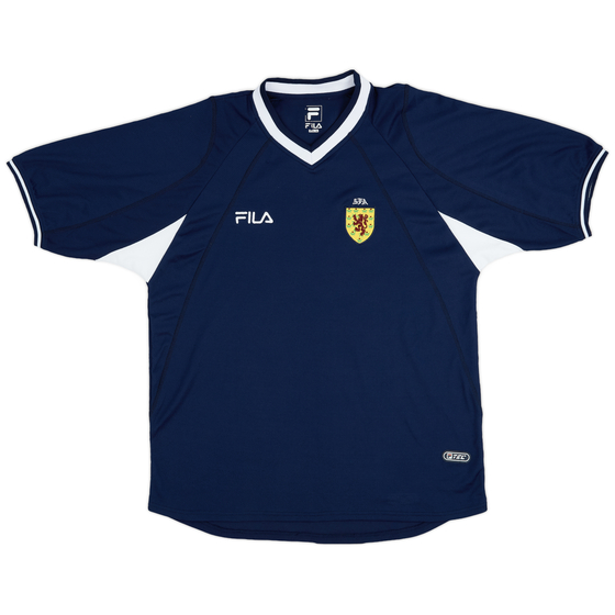 2000-02 Scotland Home Shirt - 8/10 - (XL)