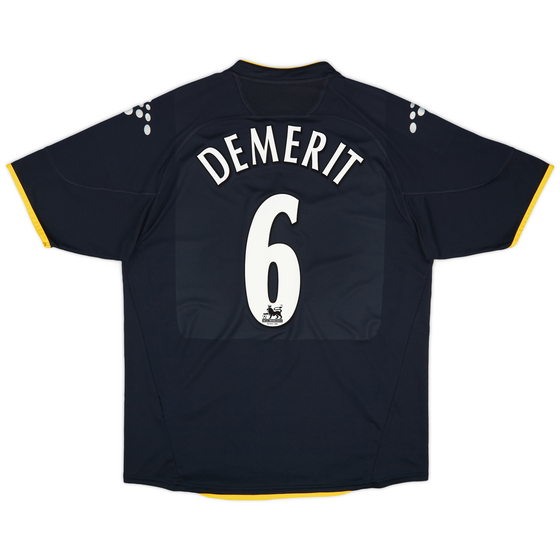 2006-07 Watford Away Shirt DeMerit #6 - 9/10 - (XL)