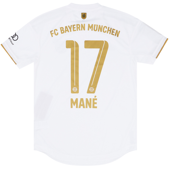 2022-23 Bayern Munich Match Issue Away Shirt Mane #17 (v Man City)