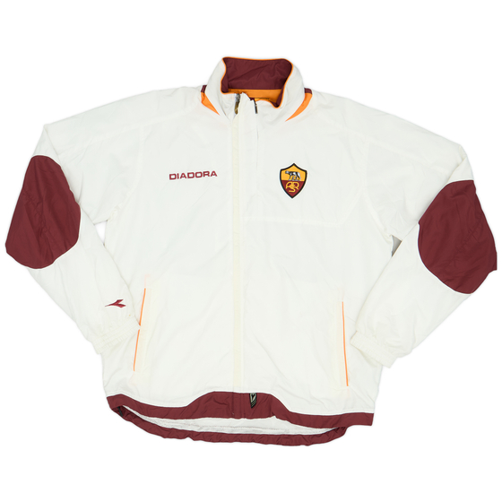 2005-06 Roma Diadora Track Jacket - 9/10 - (L)