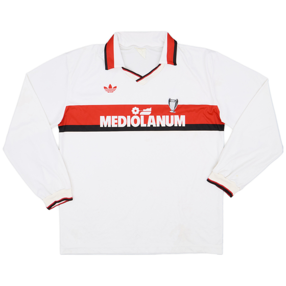 1990-92 AC Milan Away L/S Shirt - 7/10 - (XL)
