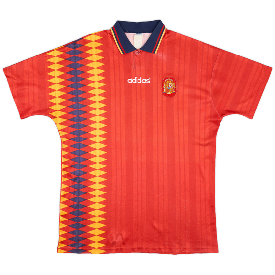 1994-96 Spain Home Shirt - 7/10 - (XL)