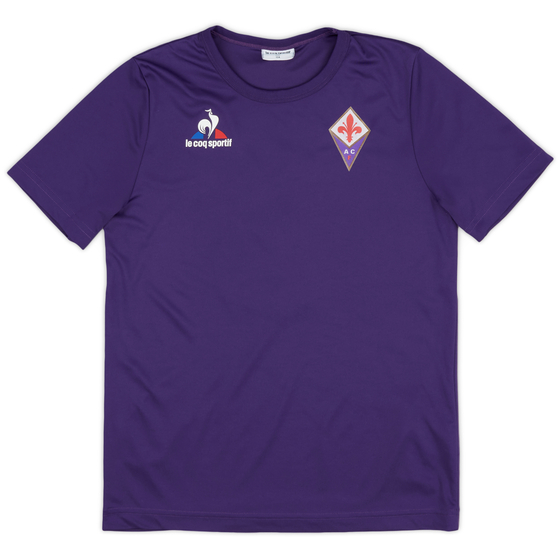2019-20 Fiorentina Le Coq Sportif Training Shirt # - As New - (12 Years)