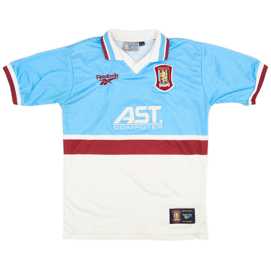 1997-98 Aston Villa Away Shirt - 8/10 - (M.Boys)