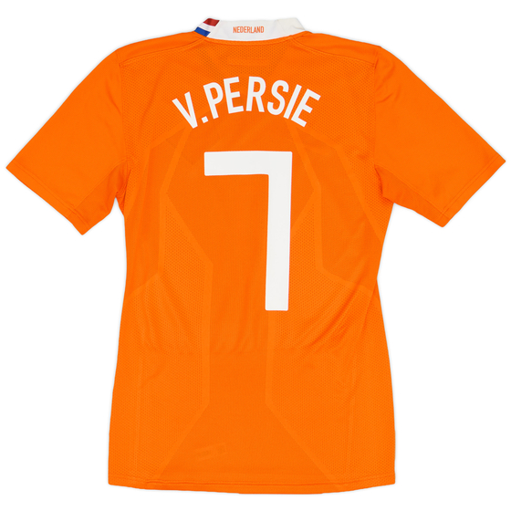 2008-10 Netherlands Limited Edition Home Shirt V.Persie #7 - 9/10 - (L)