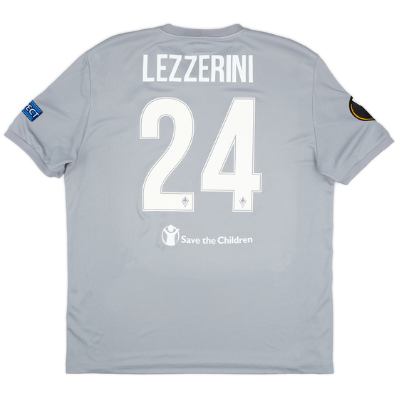 2015-16 Fiorentina Match Issue European GK S/S Shirt Lezzerini #24 - As New - (XL)