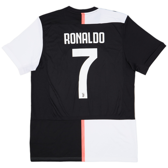 2019-20 Juventus Home Shirt Ronaldo #7 - 9/10 - (L)