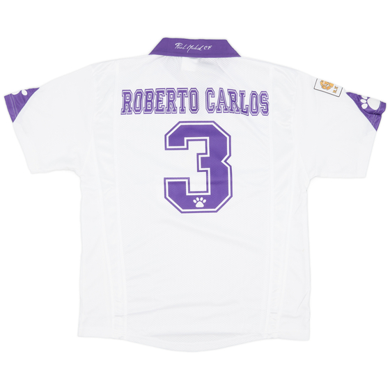 1997-98 Real Madrid Home Shirt Roberto Carlos #3 (L)