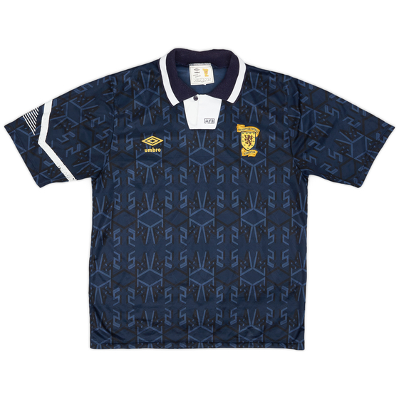 1991-94 Scotland Home Shirt - 8/10 - (M)