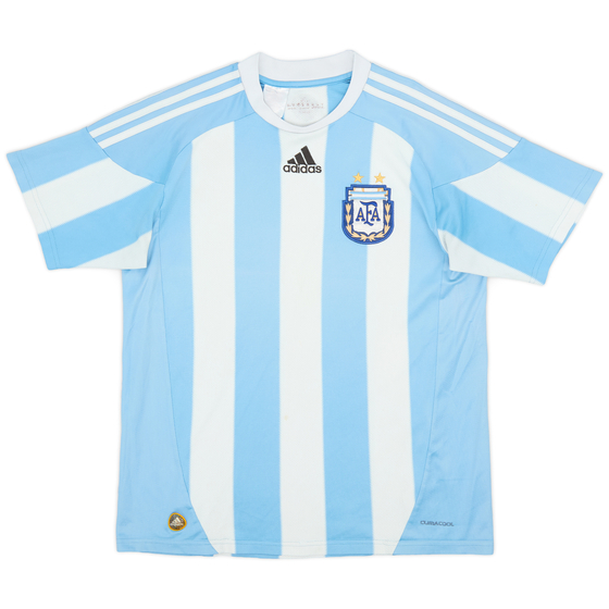 2010-11 Argentina Home Shirt - 3/10 - (XL.Boys)