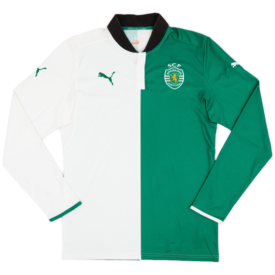 2012-13 Sporting Lisbon 'Stromp' Special L/S Shirt - 8/10 - (L)