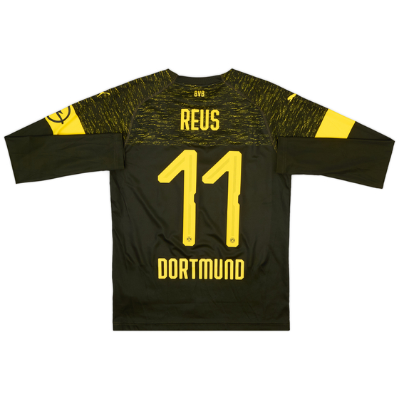 2018-19 Borussia Dortmund Away L/S Shirt Reus #11 - 9/10 - (S)