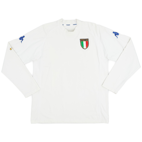 2000-01 Italy Away L/S Shirt - 8/10 - (XL)