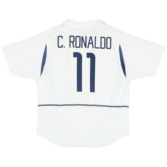 2002-04 Portugal Away Shirt C.Ronaldo #11 - 9/10 - (XL)