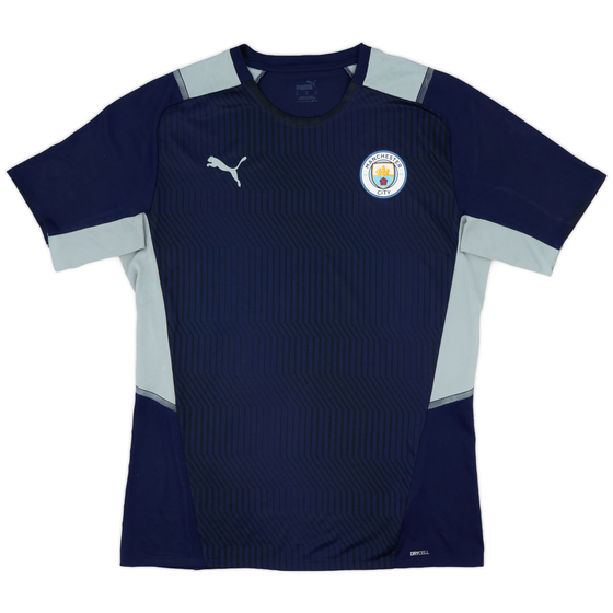 2021-22 Manchester City Puma Training Shirt - 8/10 - (XL)