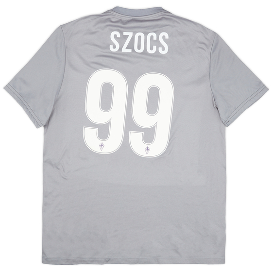 2015-16 Fiorentina Women's Player Issue GK S/S Shirt Szocs #99 - As New - (XL)