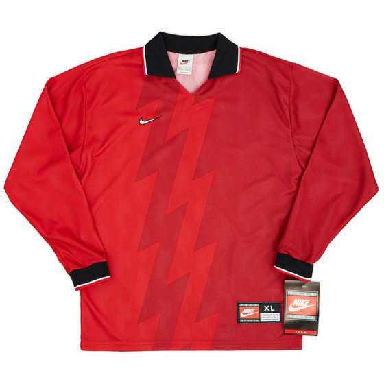1995-97 Nike Template L/S Shirt - 9/10 - (M.Kids)